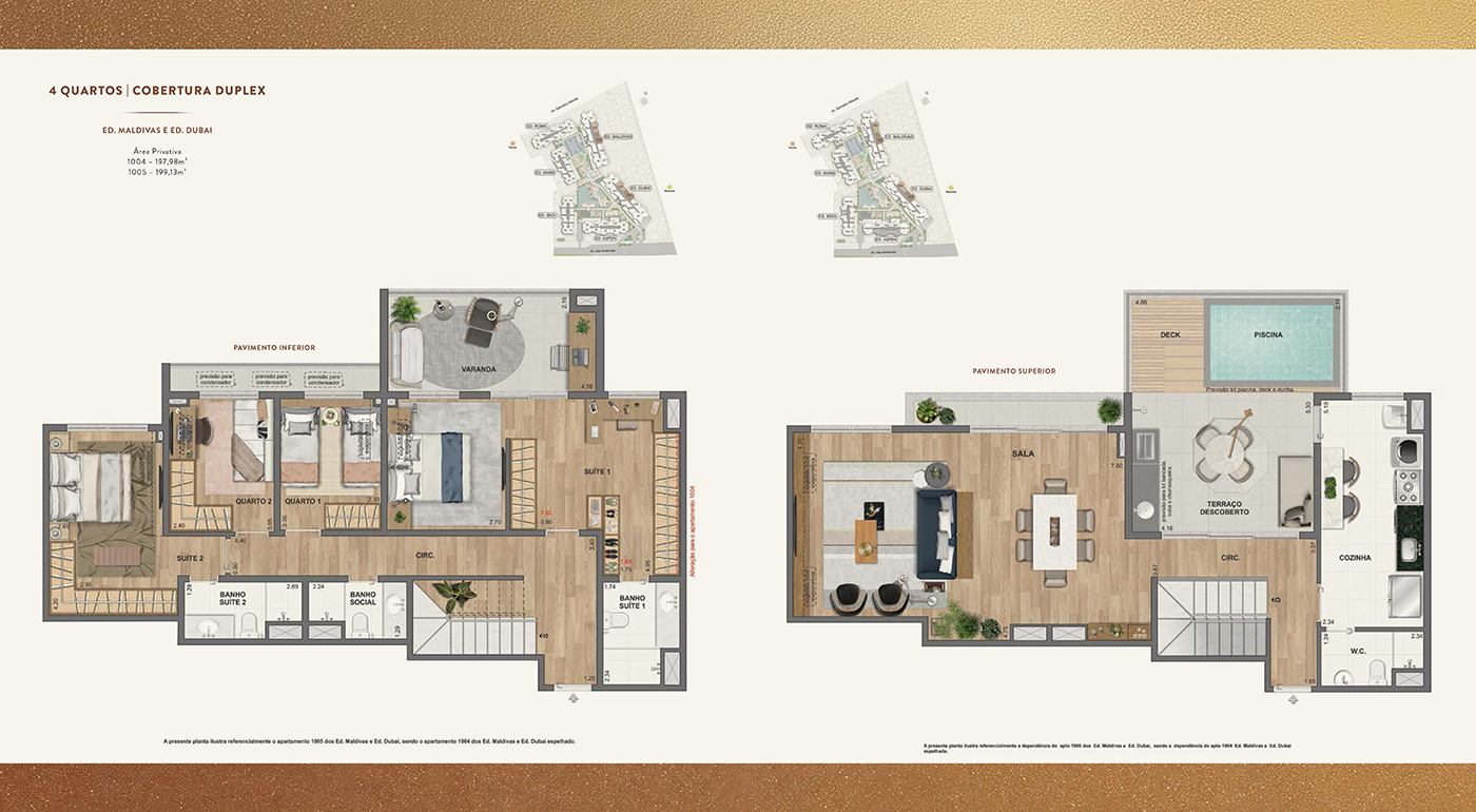 4 quartos cobertura duplex 02